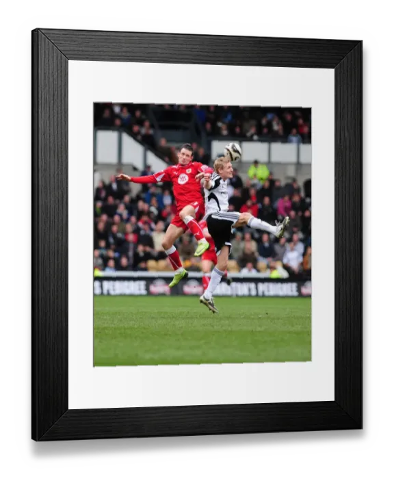 Framed Print : Derby County vs. Bristol City: A Football Rivalry - Season 08-09