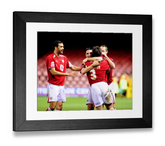 Framed Print : Bristol City vs Coventry City: A Football Rivalry - 08-09 Season