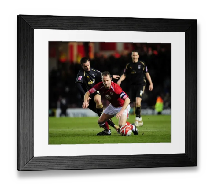 Framed Print : Bristol City vs Coventry City: A Football Rivalry from the 08-09 Season