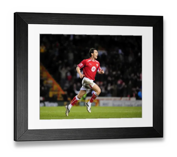 Framed Print : Bristol City First Team: Season 08-09: Bristol City V Coventry City