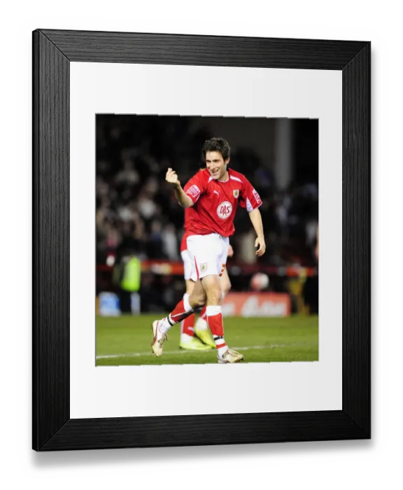 Framed Print : Bristol City vs Coventry City: A Clash from the 08-09 Season
