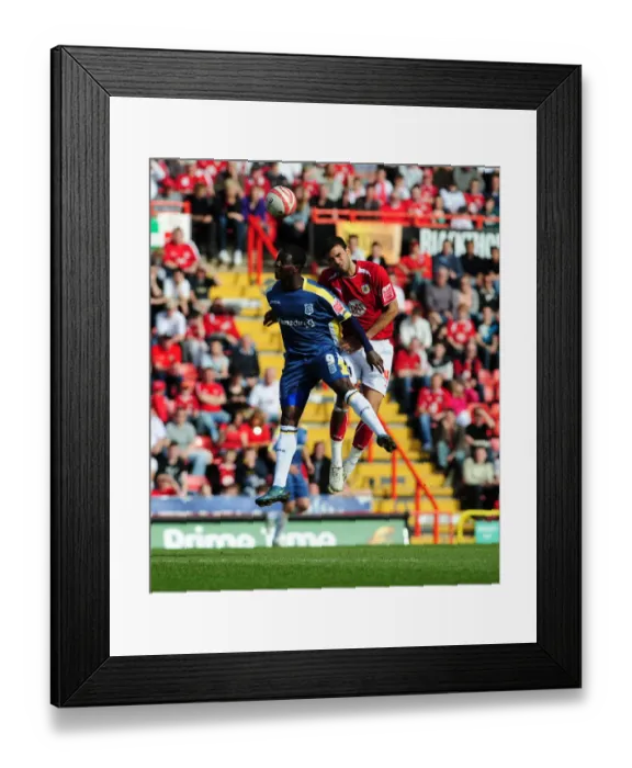 Framed Print : A Football Rivalry: Bristol City vs Cardiff City - Season 08-09