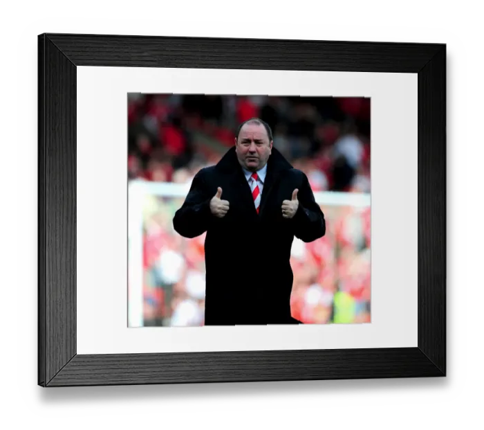 Framed Print : Bristol City First Team: Season 08-09: Bristol City V Cardiff City
