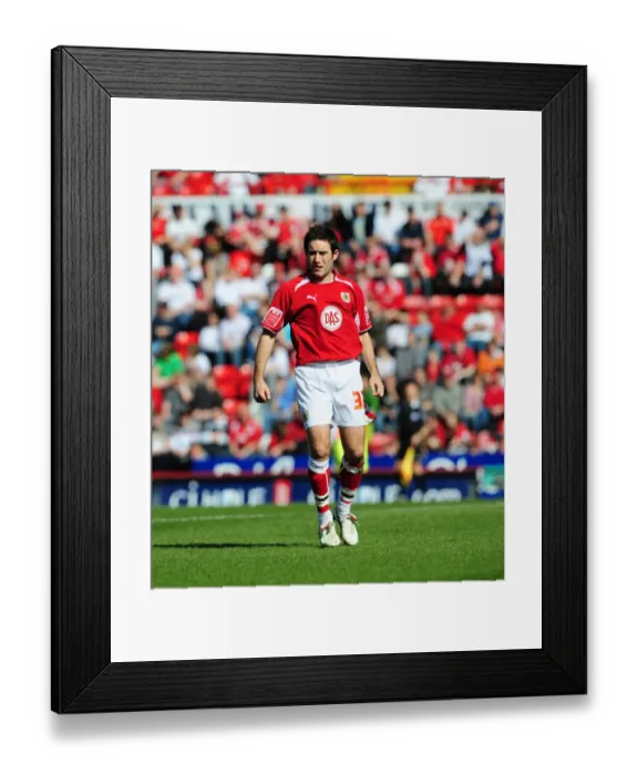 Framed Print : Bristol City First Team: Season 08-09: Bristol City V Cardiff City