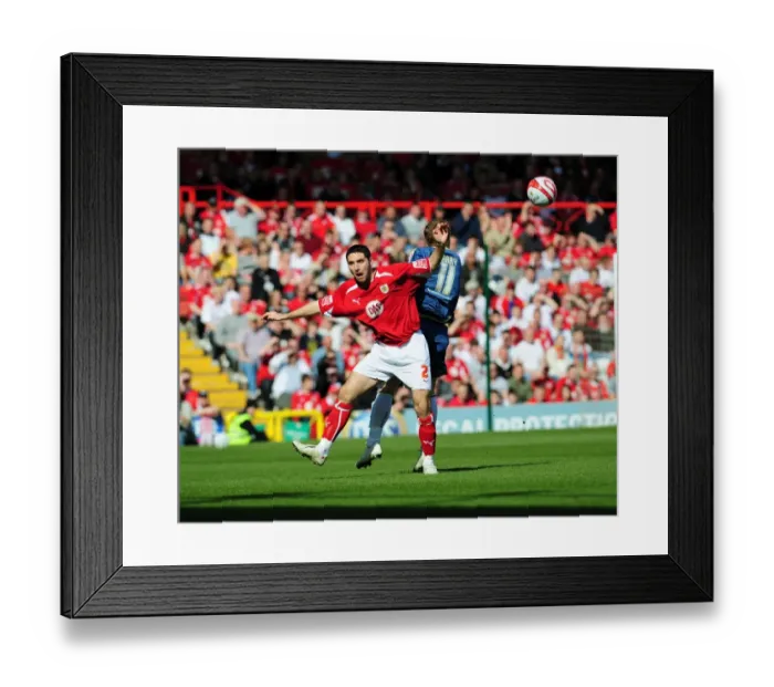 Framed Print : Bristol City vs Cardiff City: A Football Rivalry - Season 08-09
