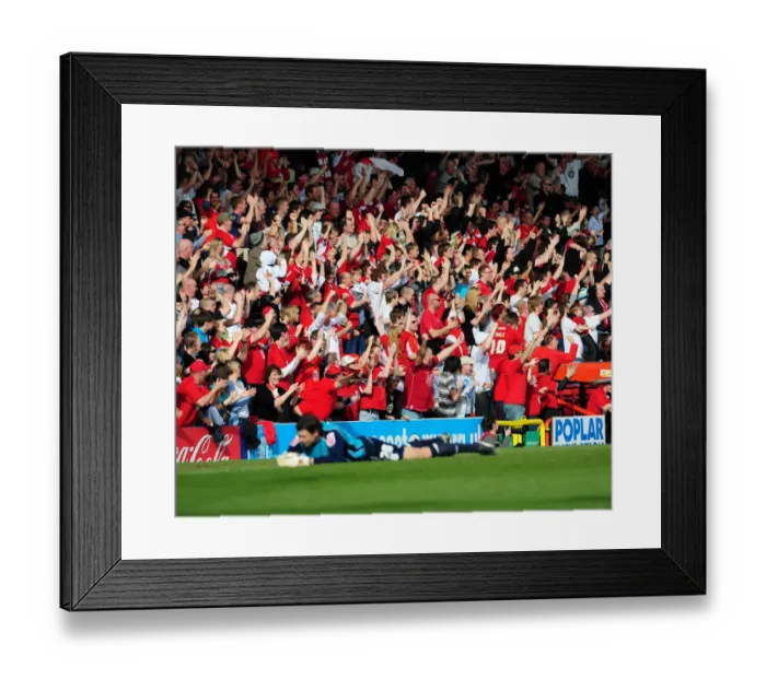 Framed Print : Bristol City vs. Cardiff City: A Football Rivalry - Season 08-09