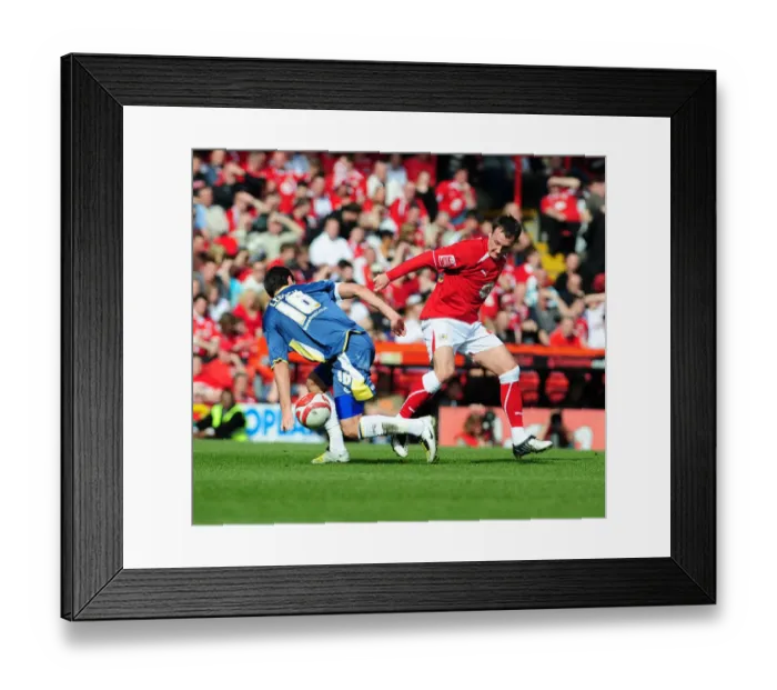Framed Print : Bristol City vs Cardiff City: A Football Rivalry - Season 08-09 Framed Print : Bristol City vs Cardiff City: A Football Rivalry - Season 08-09