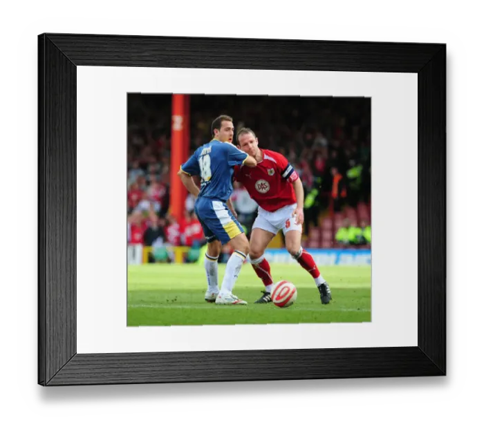 Framed Print : Bristol City vs. Cardiff City: A Football Rivalry - Season 08-09