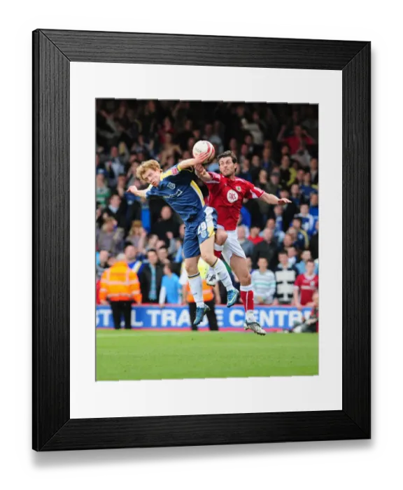 Framed Print : Bristol City vs Cardiff City: A Football Rivalry - Season 08-09