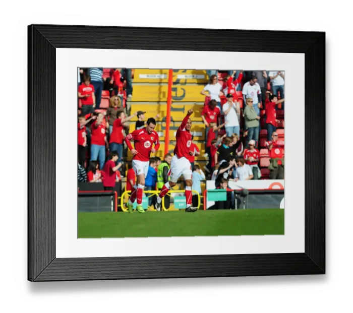 Framed Print : Bristol City vs. Cardiff City: A Football Rivalry - Season 08-09