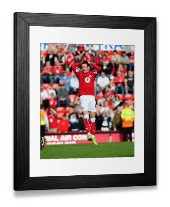 Framed Print : Bristol City vs Cardiff City: A Football Rivalry - Season 08-09 Framed Print : Bristol City vs Cardiff City: A Football Rivalry - Season 08-09