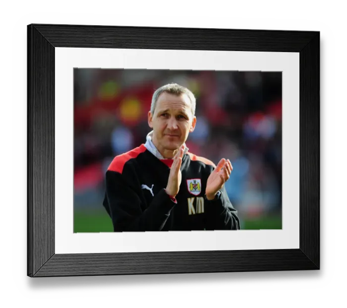 Framed Print : Bristol City vs. Cardiff City: A Football Rivalry - Season 08-09