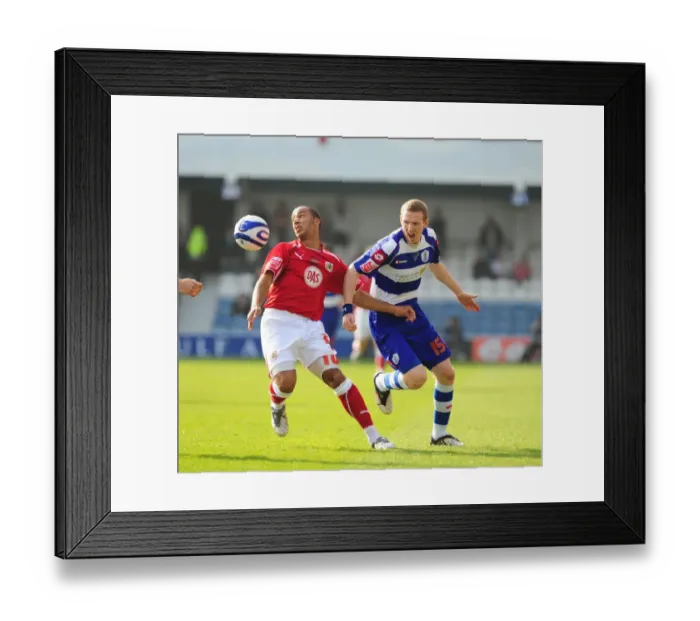Framed Print : Battle of the West Country: QPR vs. Bristol City (Season 08-09) Framed Print : Battle of the West Country: QPR vs. Bristol City (Season 08-09)