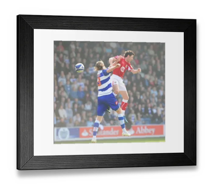 Framed Print : QPR vs. Bristol City: A Football Battle from the 2008-09 Season Framed Print : QPR vs. Bristol City: A Football Battle from the 2008-09 Season