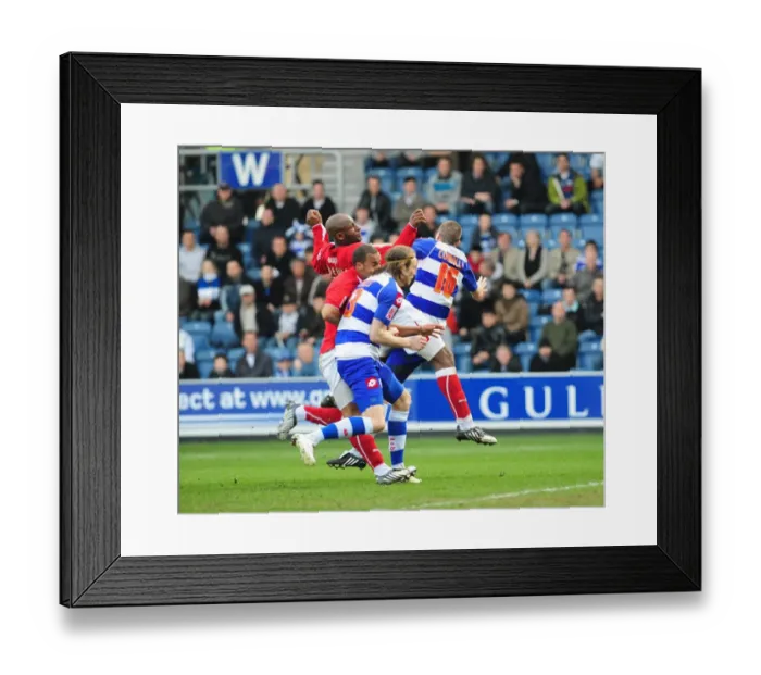 Framed Print : Battle of the Terraces: Champion Clash - QPR vs. Bristol City (08-09)