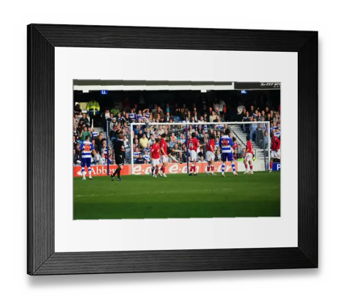 Framed Print : Battle of the West Country: QPR vs. Bristol City (Season 08-09) Framed Print : Battle of the West Country: QPR vs. Bristol City (Season 08-09)