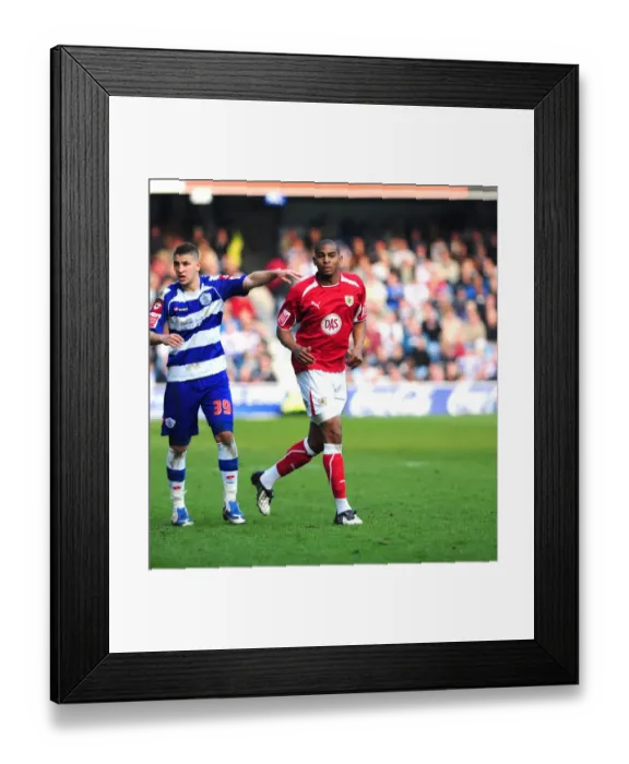 Framed Print : The Rivalry: QPR vs. Bristol City (Season 08-09)