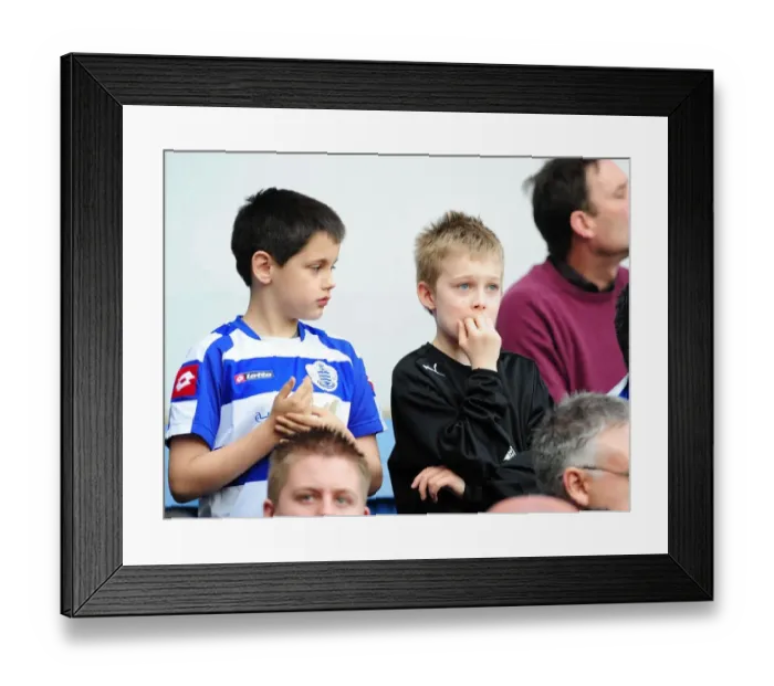 Framed Print : Battle of the West Country: QPR vs. Bristol City - Season 08-09