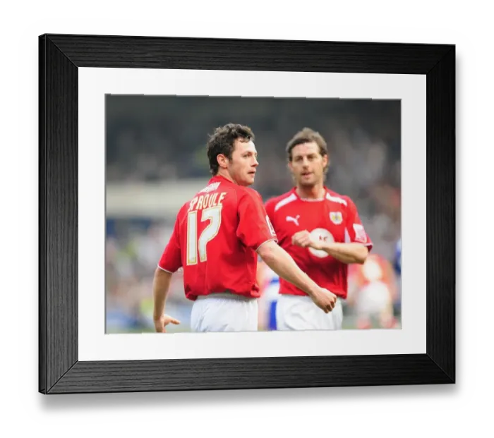 Framed Print : Battle of the West Country: QPR vs. Bristol City - Season 08-09