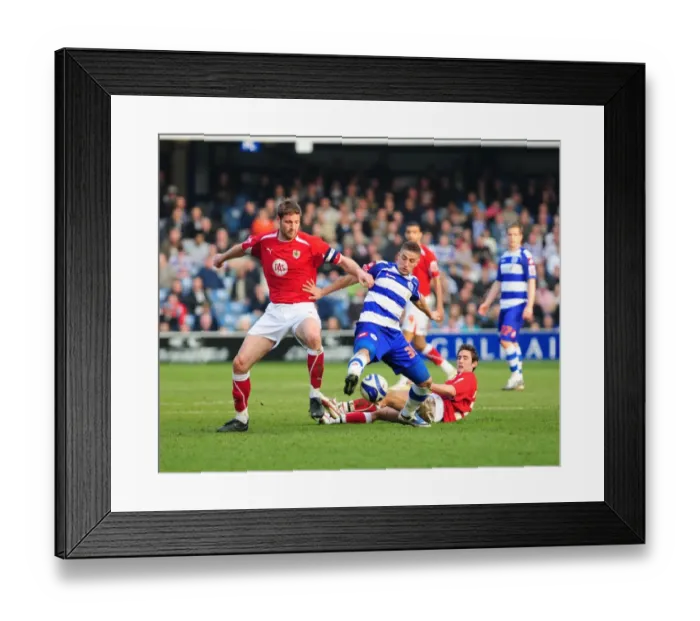 Framed Print : QPR vs. Bristol City: A Clash from the 08-09 Season