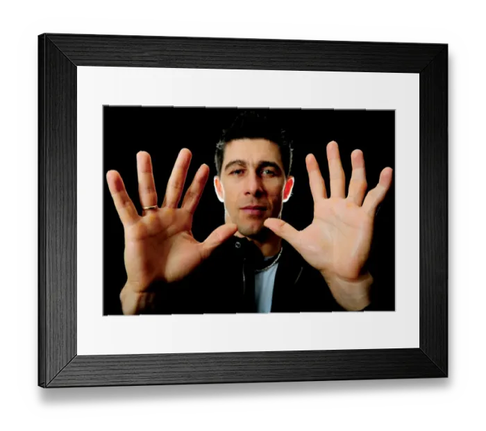 Framed Print : Bristol City FC: Portrait of Adriano Basso (2008-09)