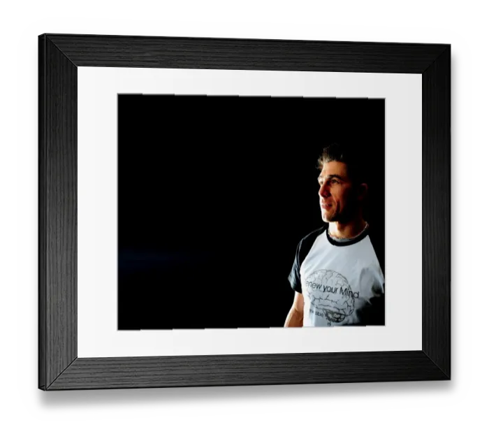 Framed Print : Determination Personified: Adriano Basso's Portrait in Bristol City FC's 08-09 Season