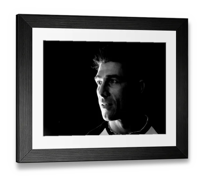 Framed Print : Portrait of Adriano Basso (08-09) - Bristol City FC