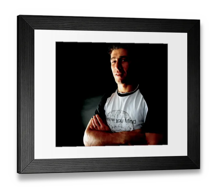 Framed Print : Bristol City Portraits: Portraits 08-09: Adriano Basso