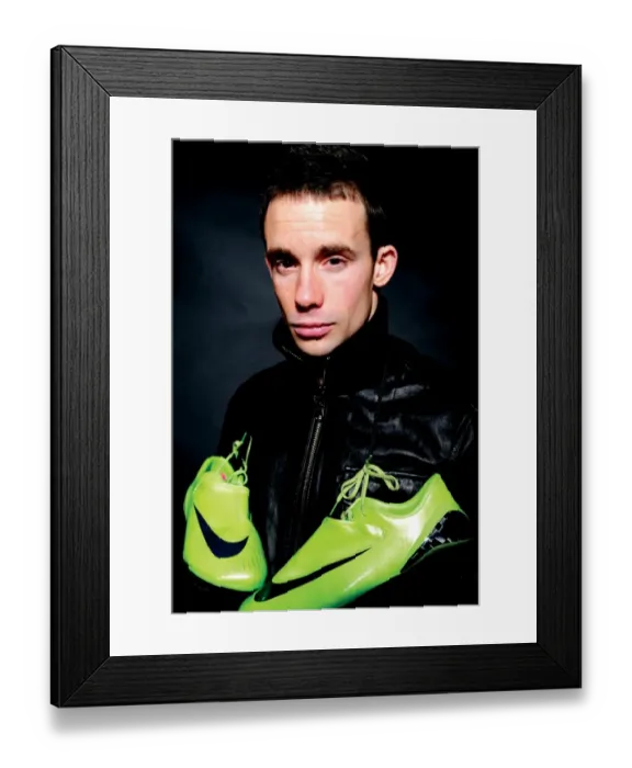 Framed Print : Michael McIndoe: Portrait of Determination in Bristol City Football Club's 08-09 Season