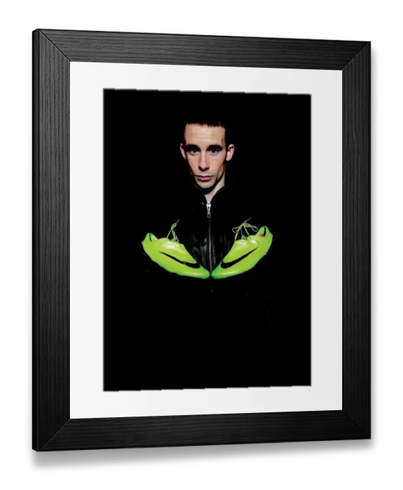 Framed Print : Michael McIndoe: A Football Portrait, Bristol City 08-09