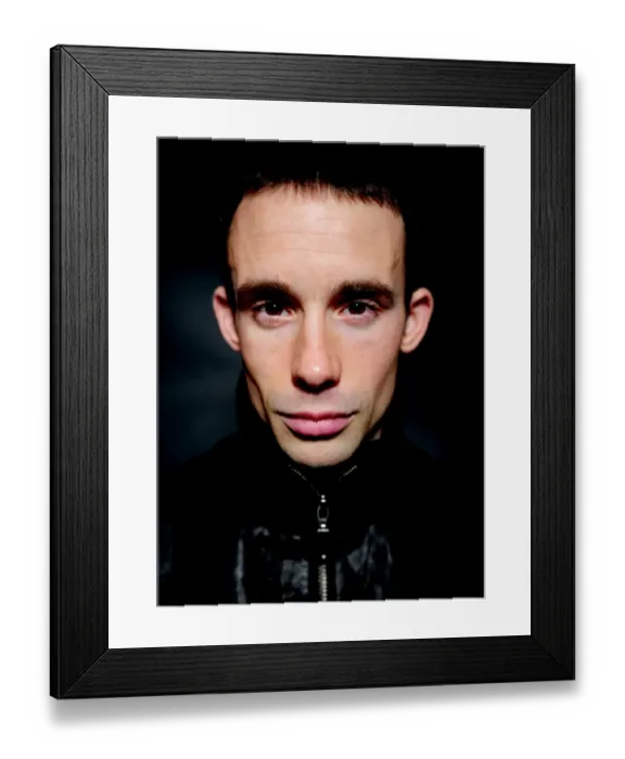 Framed Print : Michael McIndoe: Portrait of Determination, Bristol City Football Club 08-09