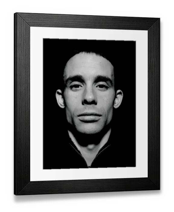 Framed Print : Michael McIndoe: A Symbol of Determination in Bristol City Football Club's 08-09 Season