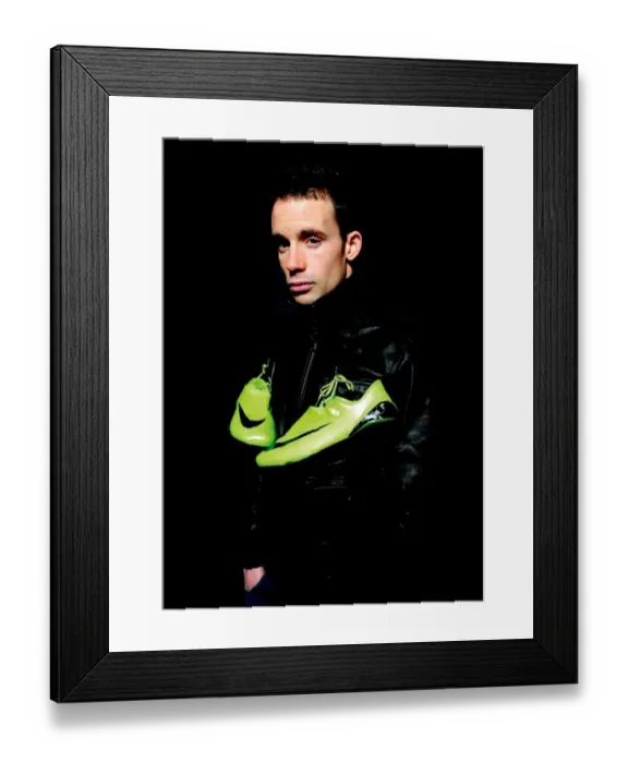 Framed Print : Michael McIndoe: A Symbol of Determination in Bristol City Football Club's 08-09 Season