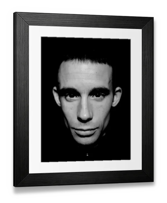 Framed Print : Michael McIndoe: A Beacon of Determination in Bristol City Football Club's 08-09 Season
