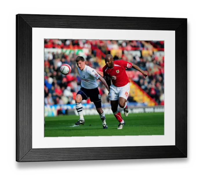 Framed Print : Bristol City vs Preston North End: A Football Rivalry - Season 08-09 Framed Print : Bristol City vs Preston North End: A Football Rivalry - Season 08-09