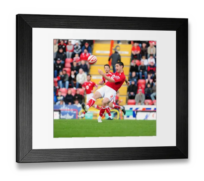 Framed Print : Bristol City vs Preston North End: A Football Rivalry - Season 08-09
