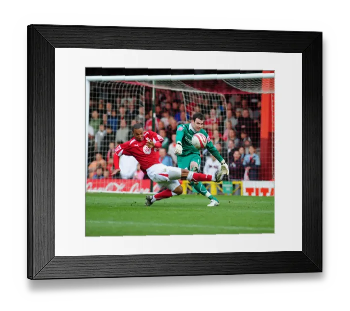 Framed Print : Bristol City vs Preston North End: A Football Rivalry Unfolds - Season 08-09 Framed Print : Bristol City vs Preston North End: A Football Rivalry Unfolds - Season 08-09