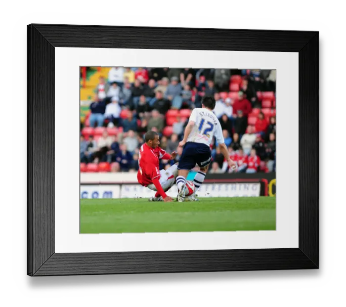Framed Print : Bristol City vs Preston North End: A Football Rivalry - Season 08-09