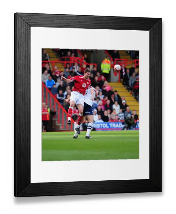 Framed Print : Bristol City vs Preston North End: A Football Rivalry - Season 08-09