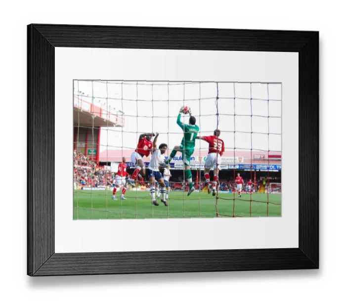 Framed Print : Bristol City vs Preston North End: A Football Rivalry - Season 08-09