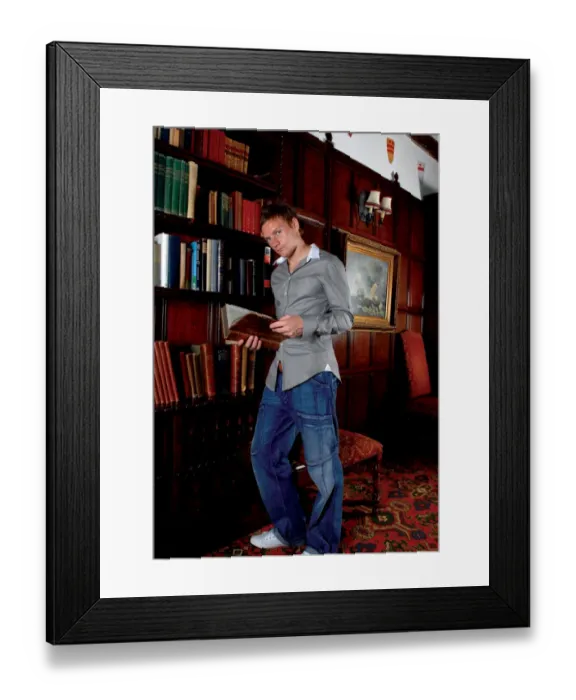 Framed Print : Bristol City Portraits: Portraits 08-09: Brian Wilson