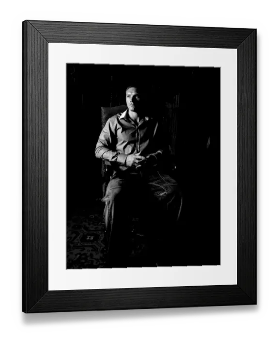 Framed Print : Bristol City Portraits: Portraits 08-09: Brian Wilson
