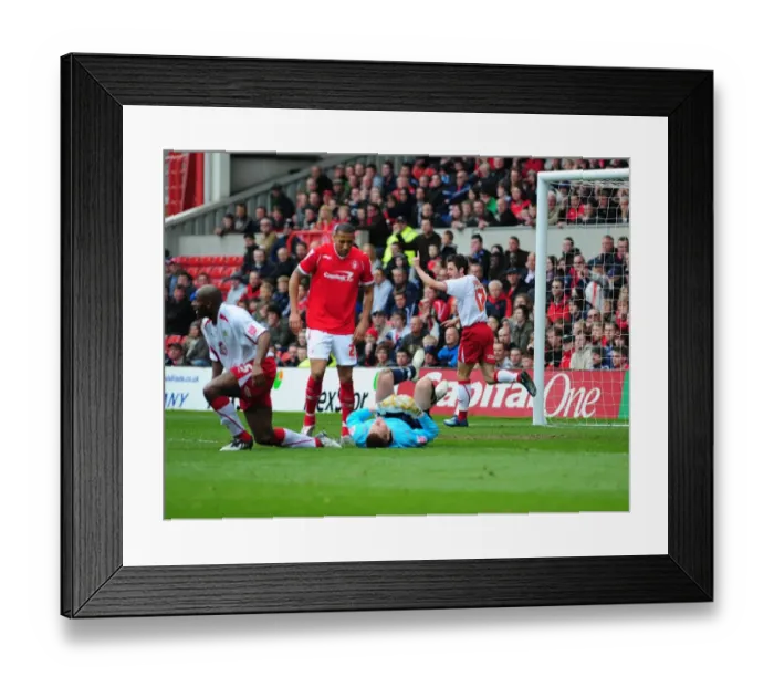 Framed Print : Ivan Sproule celebrates Framed Print : Ivan Sproule celebrates