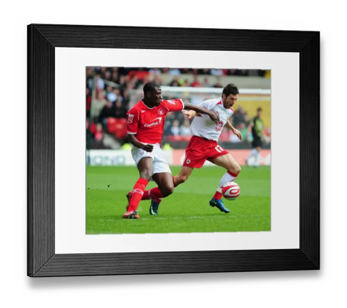 Framed Print : Ivan Sproule has his shirt pulled by Guy Framed Print : Ivan Sproule has his shirt pulled by Guy