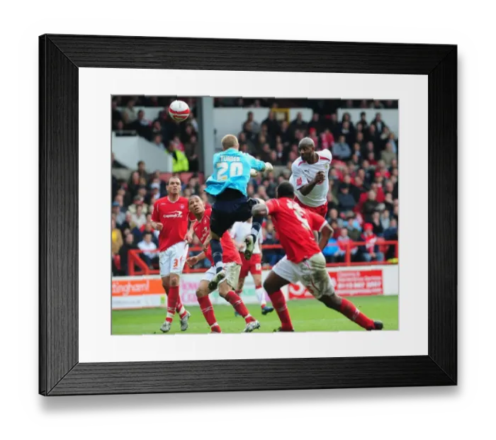 Framed Print : Dele Adebola scores for Bristol City Framed Print : Dele Adebola scores for Bristol City