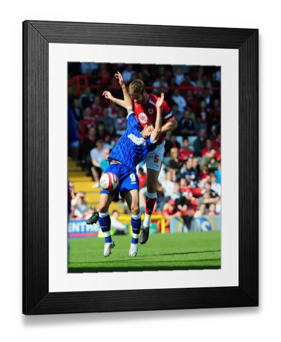 Framed Print : Bristol City vs Ipswich Town: A Football Rivalry - Season 08-09 Framed Print : Bristol City vs Ipswich Town: A Football Rivalry - Season 08-09