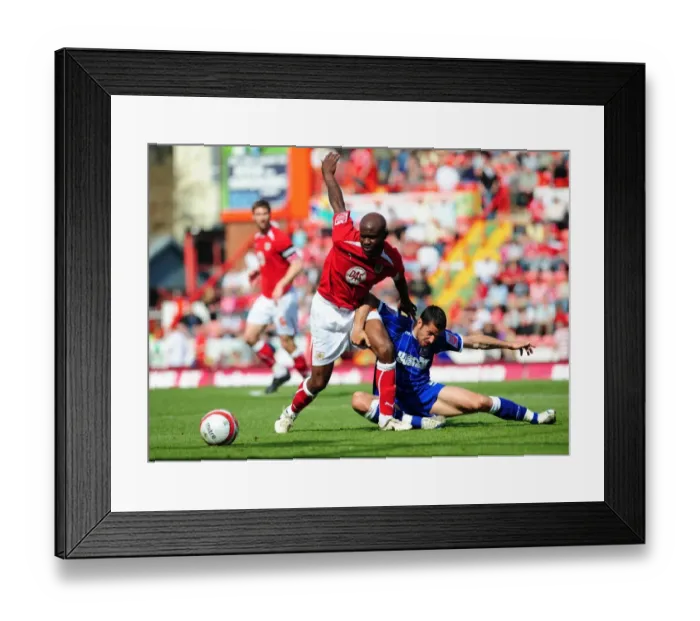 Framed Print : Bristol City vs Ipswich Town: A Football Rivalry - Season 8-9
