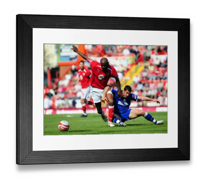 Framed Print : Bristol City vs Ipswich Town: A Football Rivalry - Season 08-09 Framed Print : Bristol City vs Ipswich Town: A Football Rivalry - Season 08-09