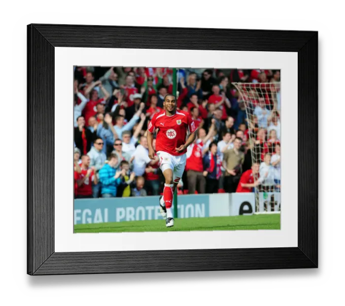 Framed Print : Bristol City vs Ipswich Town: A Football Rivalry - Season 08-09