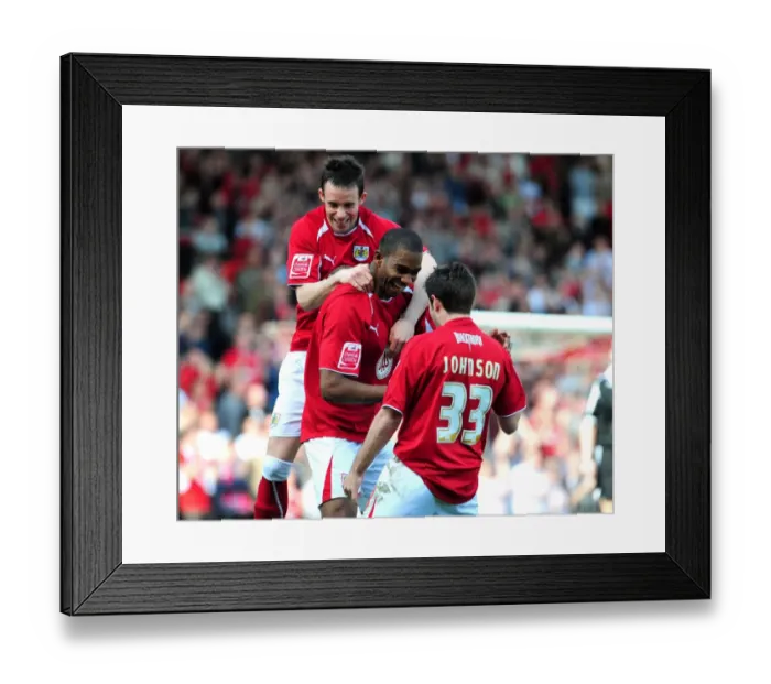 Framed Print : Bristol City vs Ipswich Town: A Clash from the 08-09 Season Framed Print : Bristol City vs Ipswich Town: A Clash from the 08-09 Season